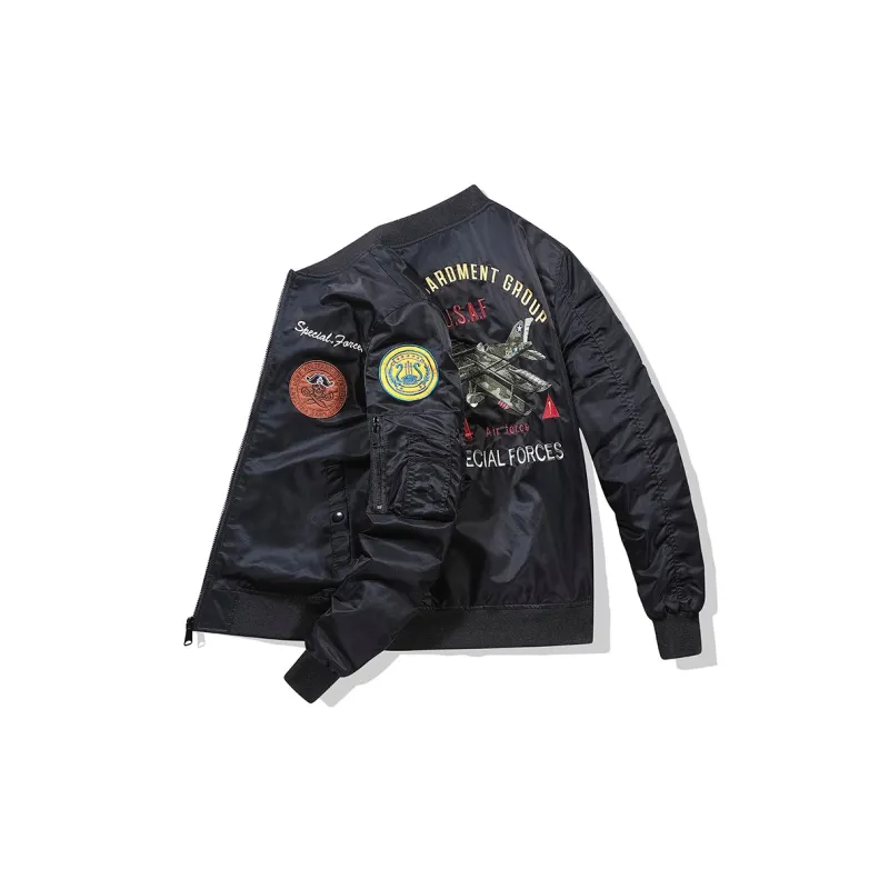TREK&TRAVEL Baseball Jacket Men's-14