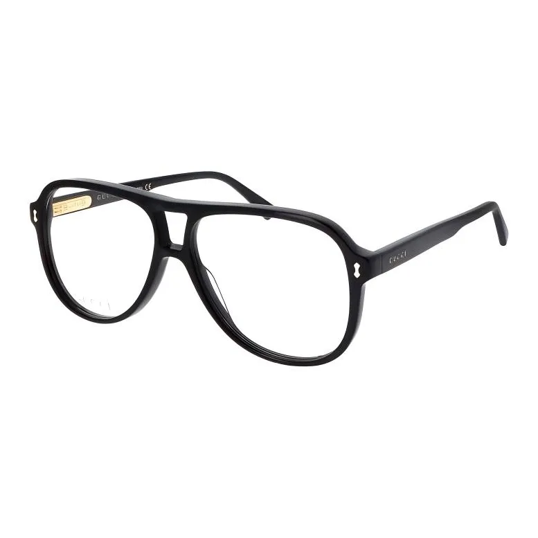 GUCCI Eyewear Aviator Frame Glasses-0