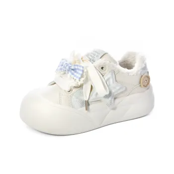 FULLXUAN Skateboard Shoes Women's Low Top White
