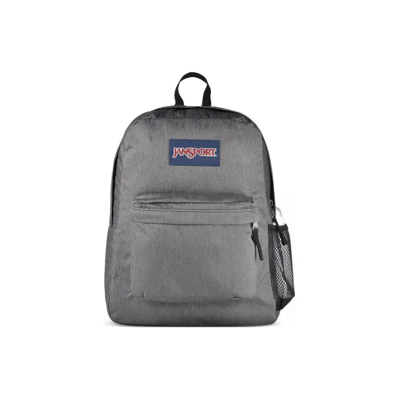 JanSport Polyester Backpack Regular Unisex Dark Heather Gray-0