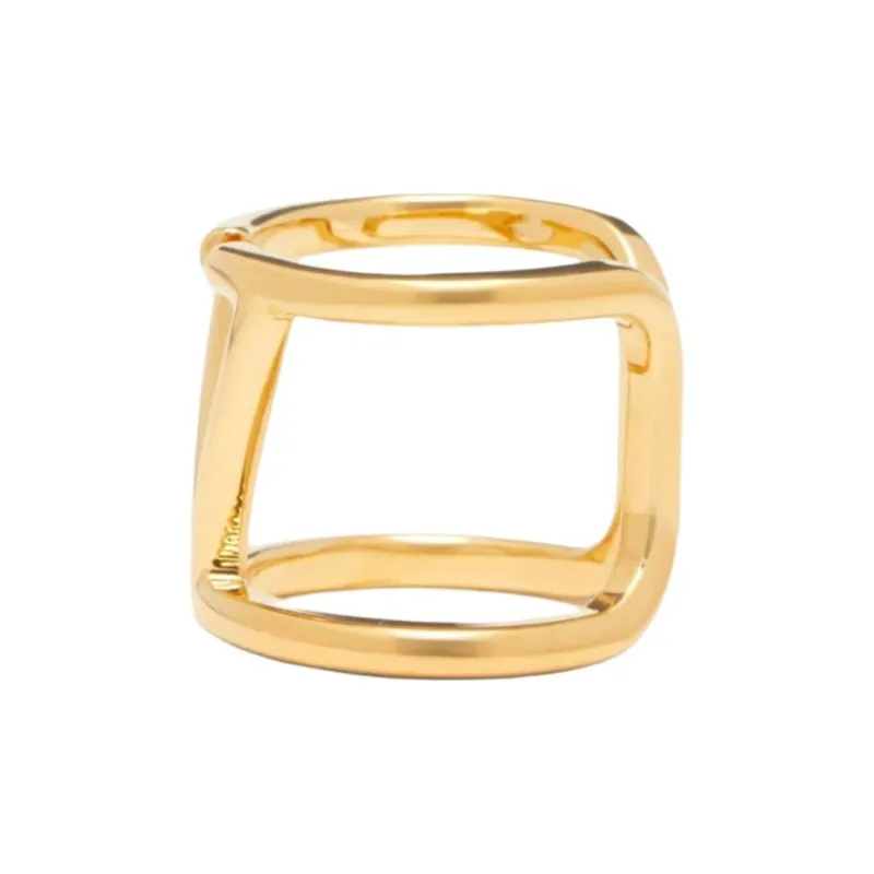 Valentino Brass Rings Women's Gold-3