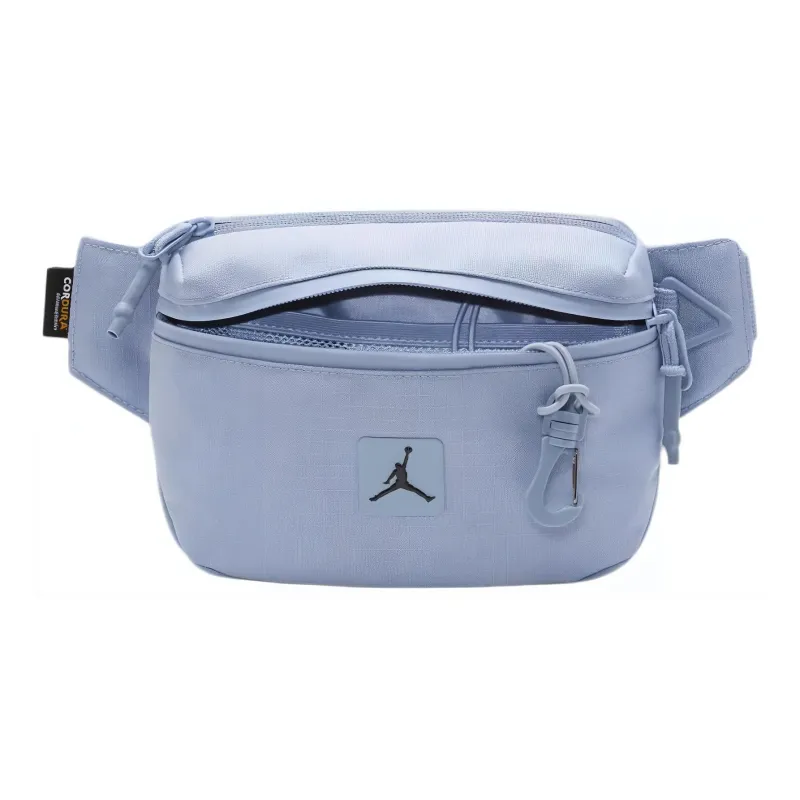 Jordan Polyester Sling Bags One Shoulder Crossbody Fanny Pack Regular Unisex Blue Gray-3