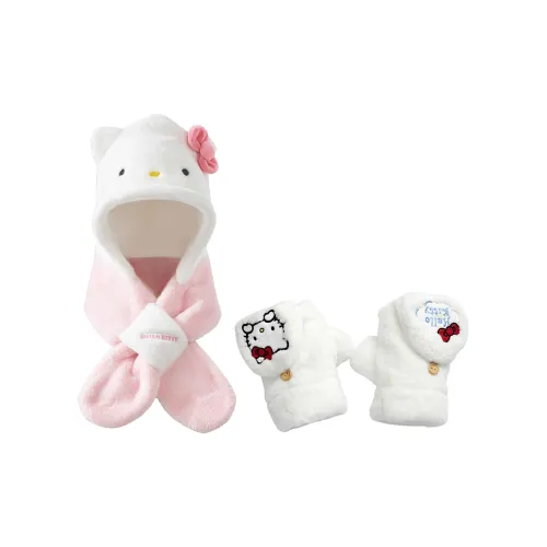 Sanrio Hello Kitty Polyester Knit Gloves Unisex