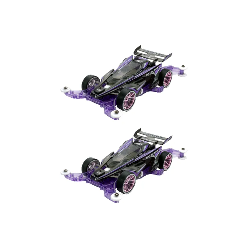 Tamiya 1/32 Mini 4WD Car DCR 02 Transparent Black Color MA Chassis Model Kits Black 4.2cm-1