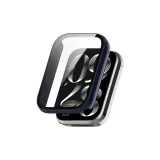 Ink Blue[PC+Tempered Integrated Protective Case]Scratch-Resistant Impact-Resistant ★ Precise Cut-Out