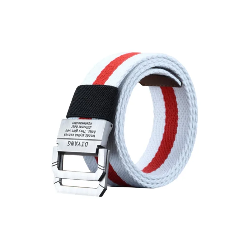 JKEM Canvas/Alloy Sports Belts Unisex 3CM-8