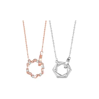 KEMLAIDA 925 Sterling Silver Necklaces Unisex