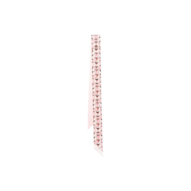 LONGCHAMP Eco Friendly Yarn, Silk Fabric Silk Scarves Women's Pink-0