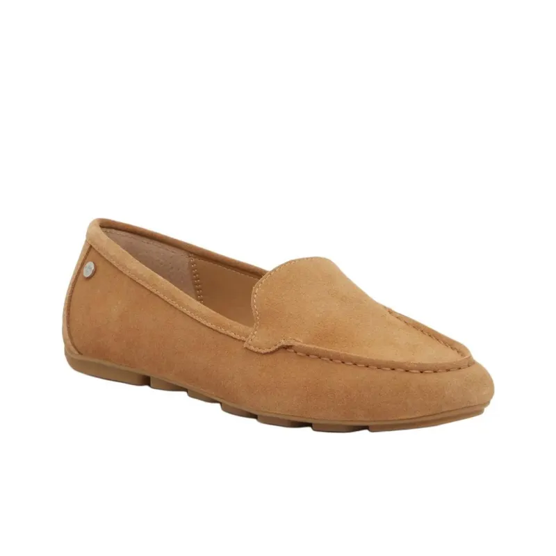 Hush Puppies Ozzie Driving Loafers Women's Brown-2