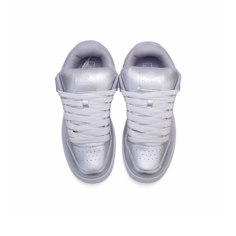 GLO BULL Puffy Shoes Coverage Anti Slip Wear Resistant Lightweight Breathable Low Top Skateboard Shoes Unisex-4