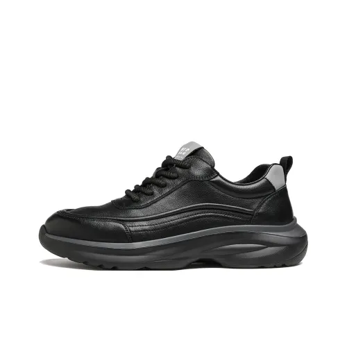 MILLIE'S Coverage Support Low Top Casual Shoes Men's Black