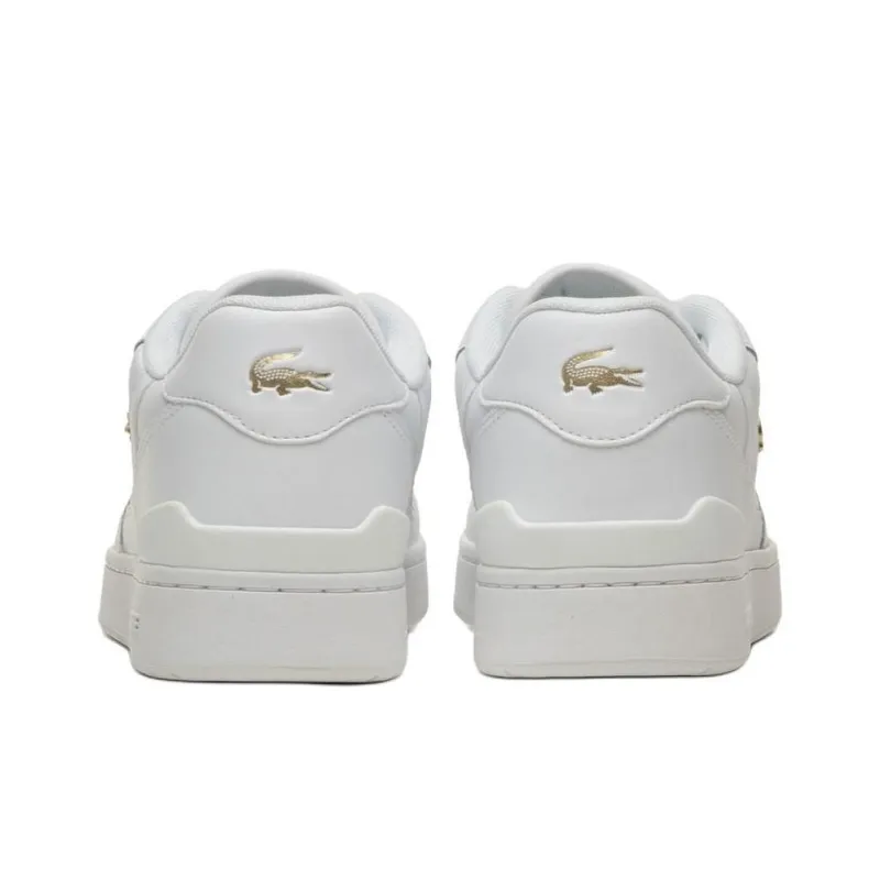 LACOSTE T Clip Slip Resistant Low Top Skateboard Shoes Women's White-4