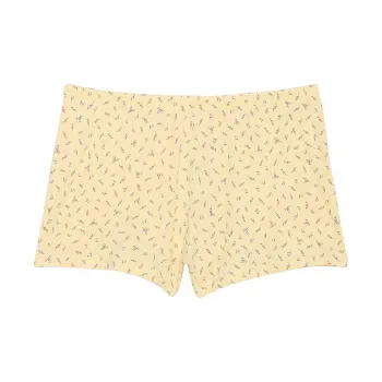 Victoria's Secret PINK Spill-the-Tea Cotton Shorts / HDF Pajama Pants Women's Yellow