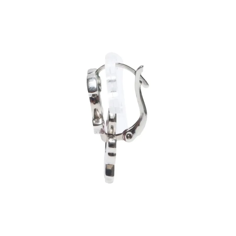 CHANEL 2004 Cc Clover Earrings-2