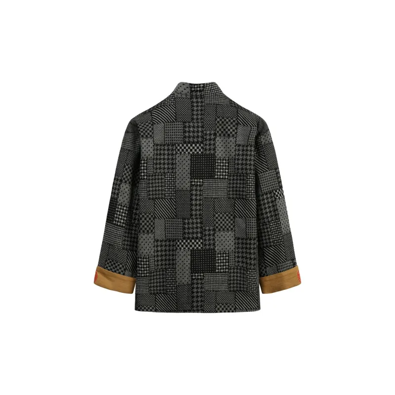 XUANSHENG Jackets Coats Men's Black-4