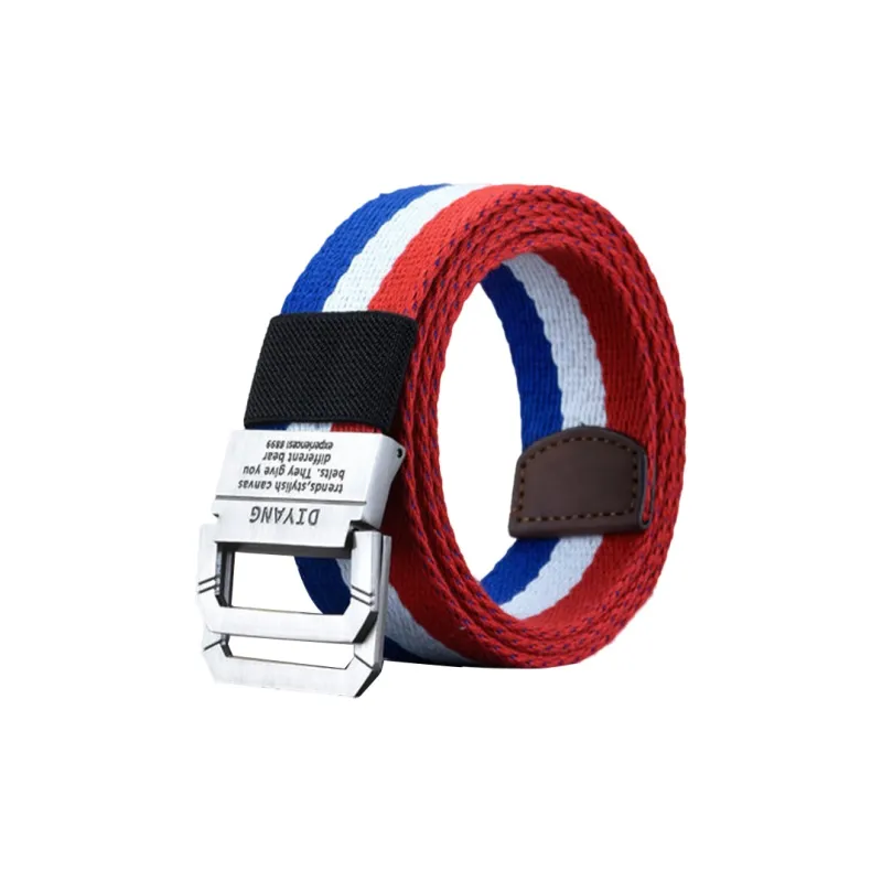 JKEM Canvas/Alloy Sports Belts Unisex 3CM-9