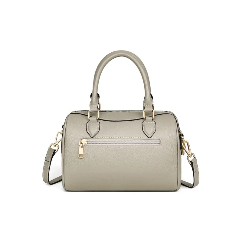 COMELY Cow Leather Patchwork Synthetic Leather One Shoulder Handbags Regular Women's Black-8