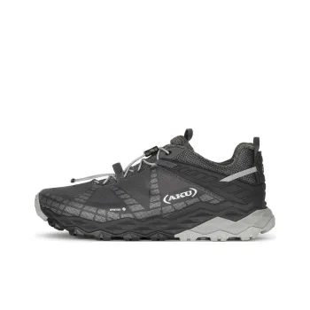 AKU Anti-Slip Wear-Resistant Low-Top Trekking Shoes Unisex Black Gray