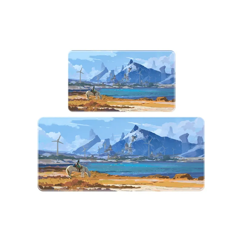 GULAN Multiple Images Available Extra Large Esports Slim Fit G12 Precision Lock Edge Natural Rubber Sole Mouse Pads-20