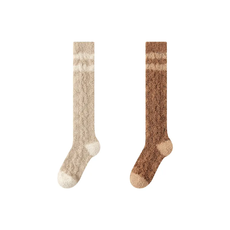 XXLLG Knee High Socks Women's 2 Pack-13