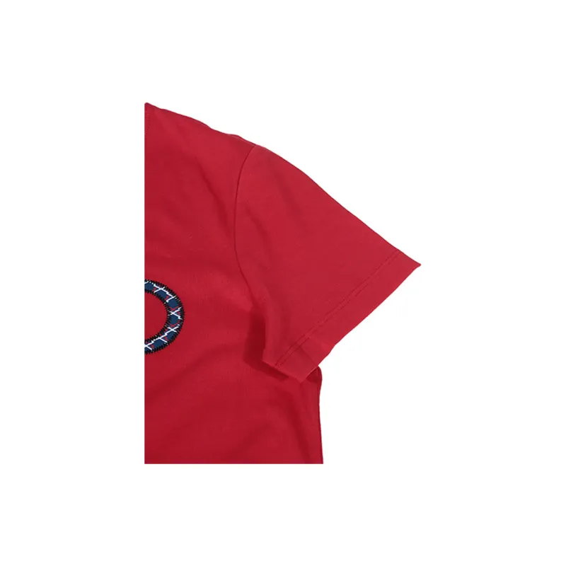 KENZO Letter Logo T Shirts Women's China Red-2