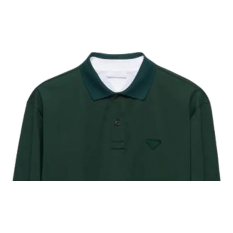 PRADA Polo Shirt Men's Fir Green-2