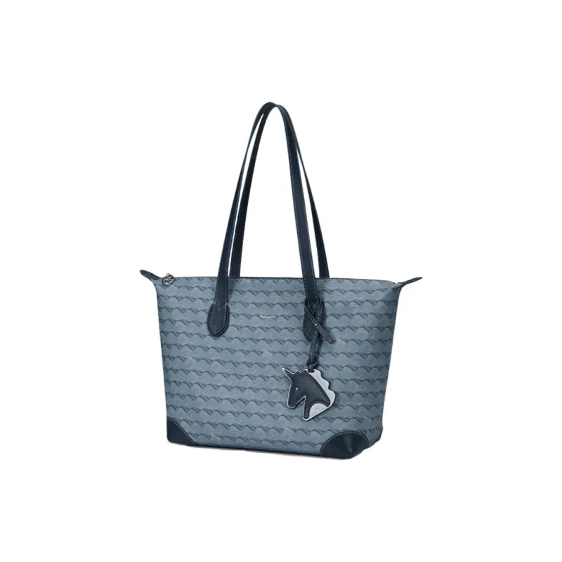 NUCELLE Fabric One Shoulder Shoulder Bag Tote Bag Laptop Bag Shopping Bag Women's Multicolor-10