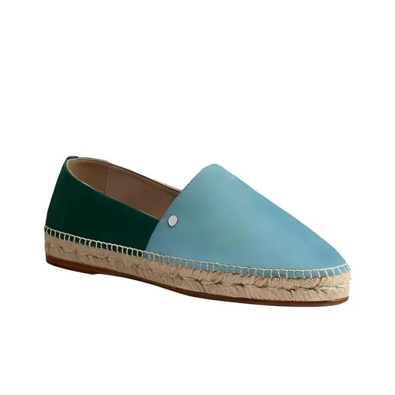 HERMES Espadrilles Women's Blue-1