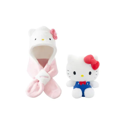 Hello Kitty Polyester Hoods & Plush Hats Unisex