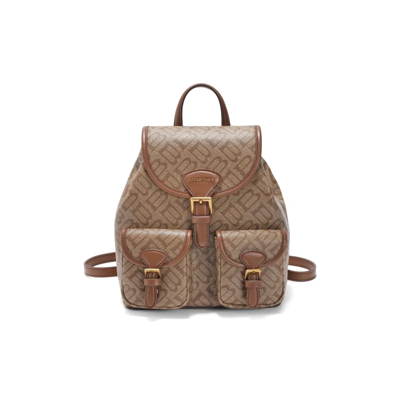 BELLE Artificial Leather Backpack Women's Multicolor-0