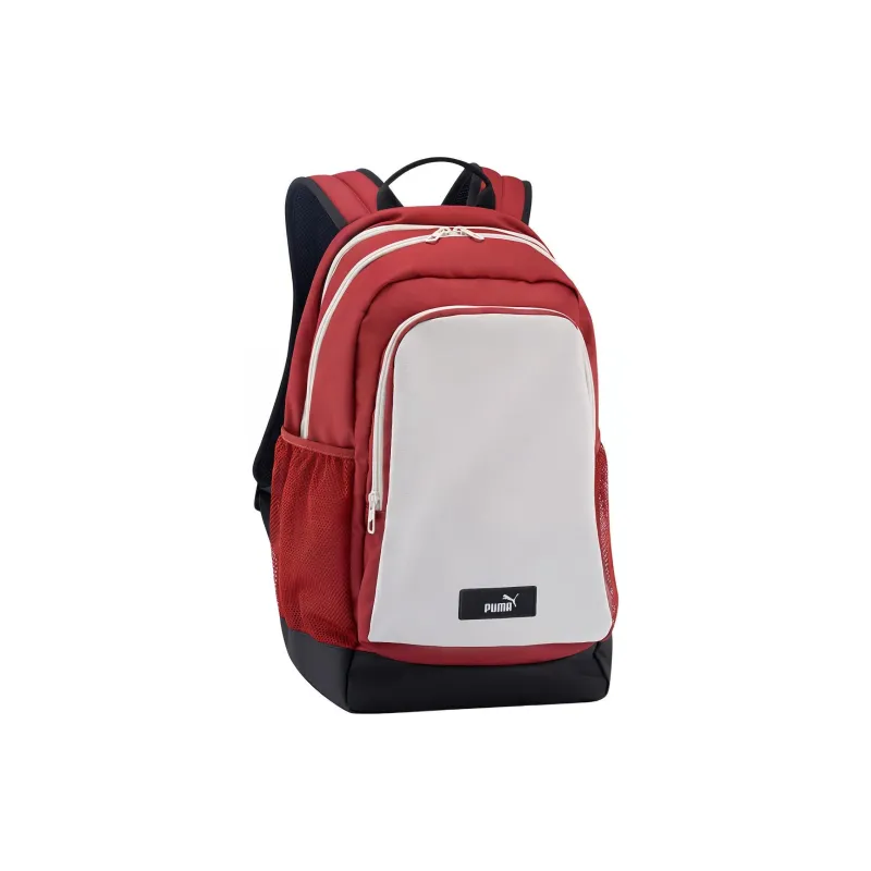 PUMA Polyester Backpack Medium Size Unisex Red & White-1