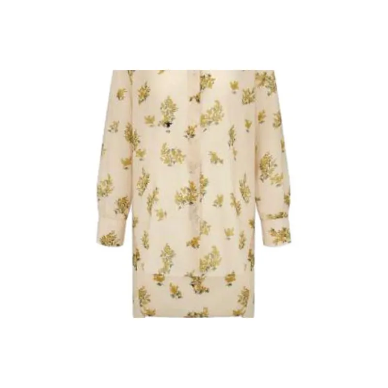 DIOR Shirts Women's Light Yellow-4
