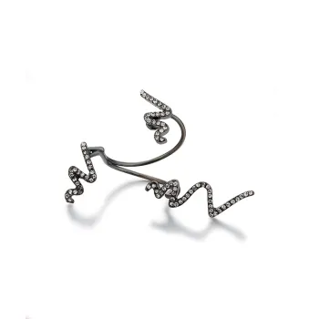 Glam Ever Zircon Rings Women's Tungsten Gold