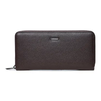 SANTA BARBARA POLO & RACQUET CLUB Cow Leather Clutches Wallets Men's Black/Coffee/Blue