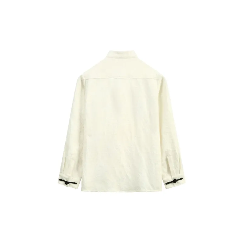 XUANSHENG Jackets Coats Men's White-1