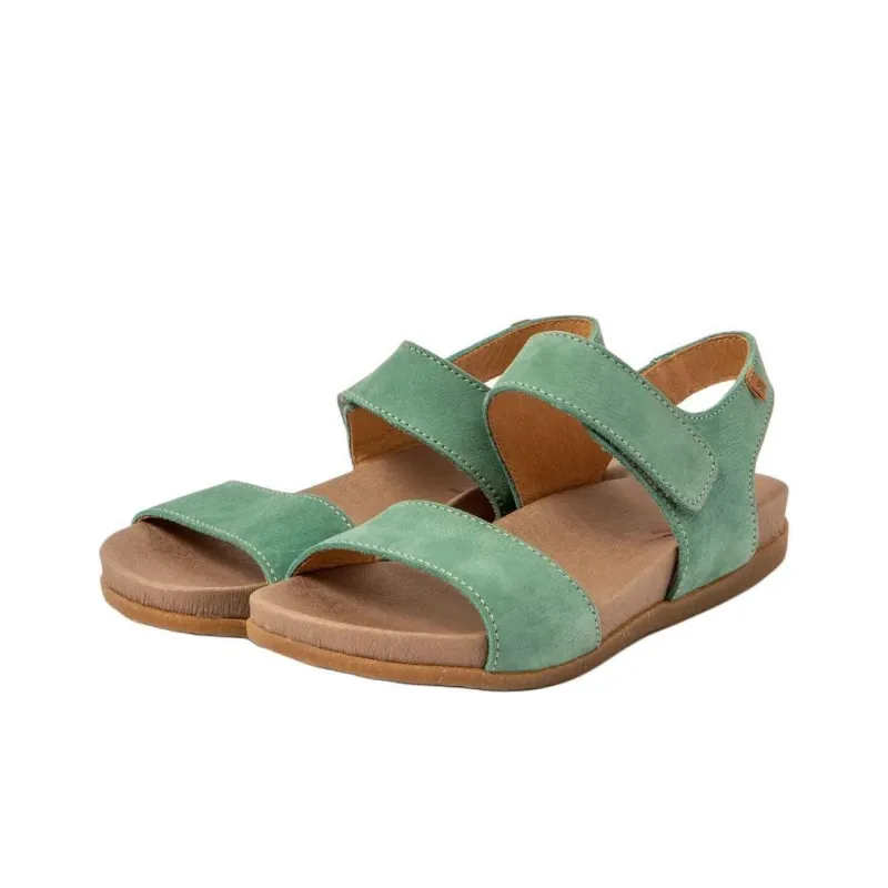 El Naturalista ZUMAIA Beach Sandals Women's Green-1