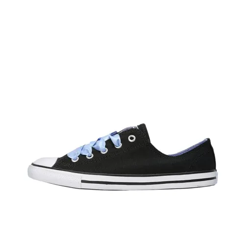 Converse CHUCK TAYLOR Anti Slip Wear Resistant Low Top Canvas Shoes Women's Black