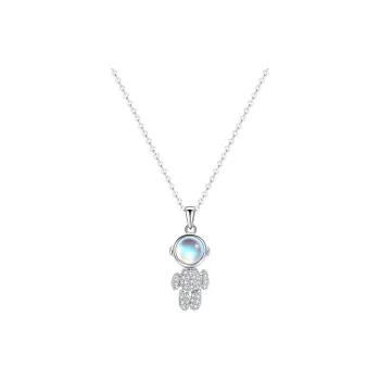Colev Kie S925 Silver Collarbone Necklace Exquisite Advanced Sensory Accessories Birthday And Holiday Gift Box Women's