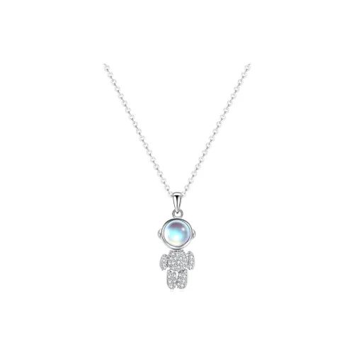 Colev Kie S925 Silver Collarbone Necklace Exquisite Advanced Sensory Accessories Birthday And Holiday Gift Box Women's