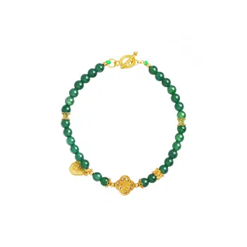 Clear Snow Ice Glutinous Bracelets Unisex