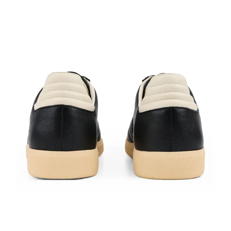 PANE Ligue 1 Collection-MIDFIELDER Center Back Cushioning Wear-Resistant Low-Top Casual Shoes Unisex Black-4