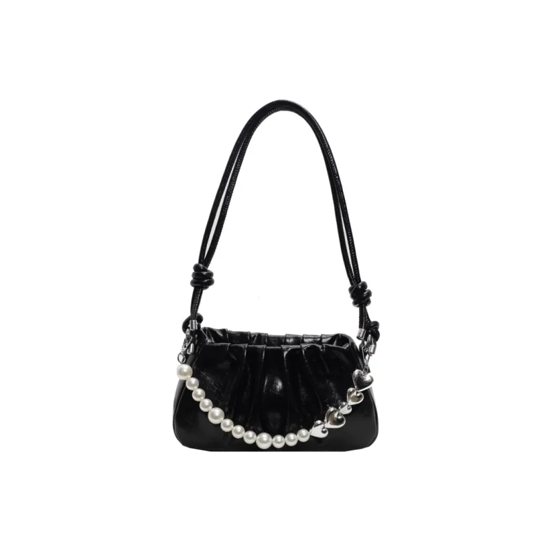 Yalu PU Crossbody Bag, Shoulder Bag Regular Women's Ecru/Silver/Black/Red/Coffee-6