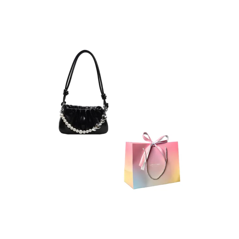 Yalu PU Crossbody Bag, Shoulder Bag Regular Women's Ecru/Silver/Black/Red/Coffee-7