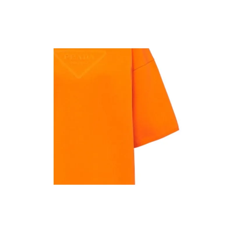 PRADA T-Shirts Women's Orange-4