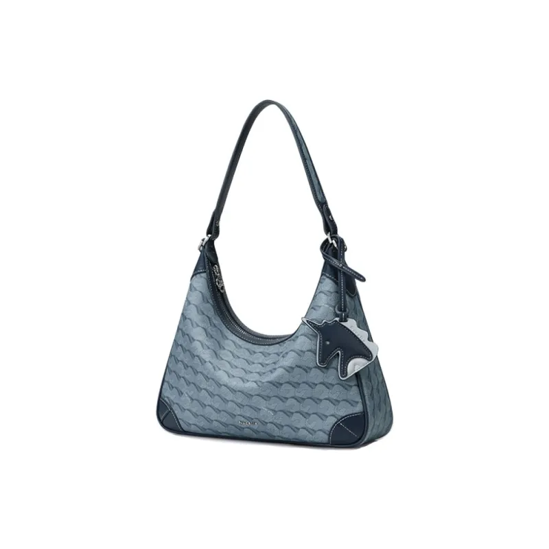 NUCELLE Fabric One Shoulder Bag Handbag Women's Multicolor-8