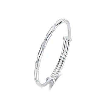 JUICY GRAPE S999 Fine Silver Bangles Women's