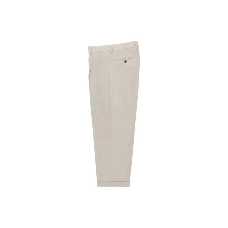 WACKO MARIA x DORMEUIL FW24 Suit Trouser Unisex Light Beige-1