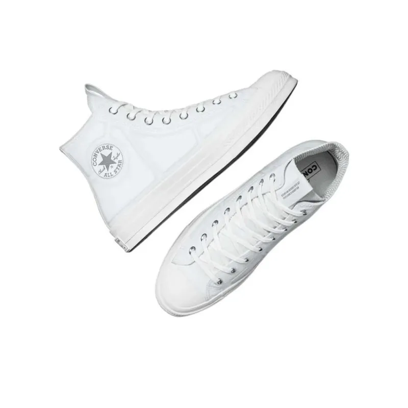 Converse Chuck 70 Anti Slip Wear Resistant High Top Canvas Shoes Women's White-3