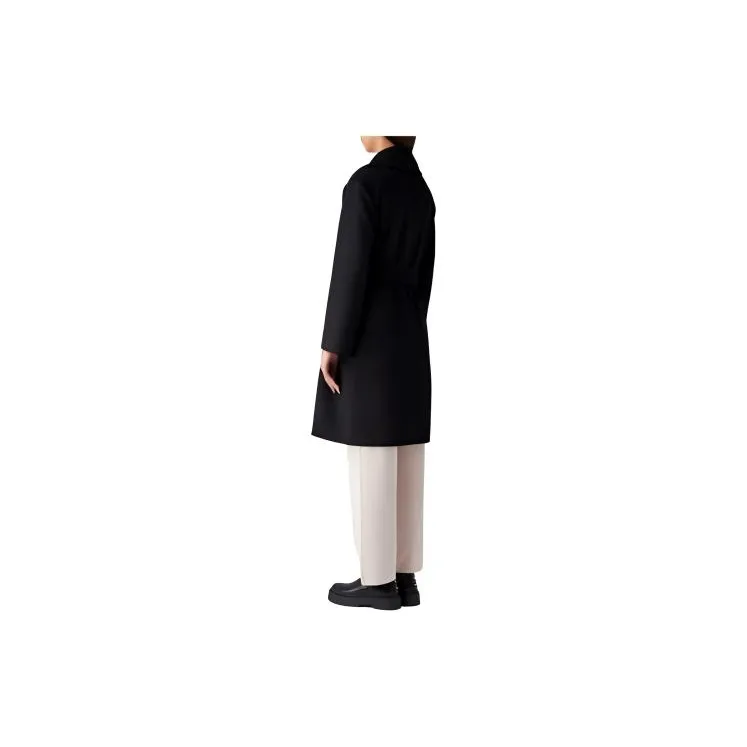 MaxMara Studio FW23 Coats Women's Black-1