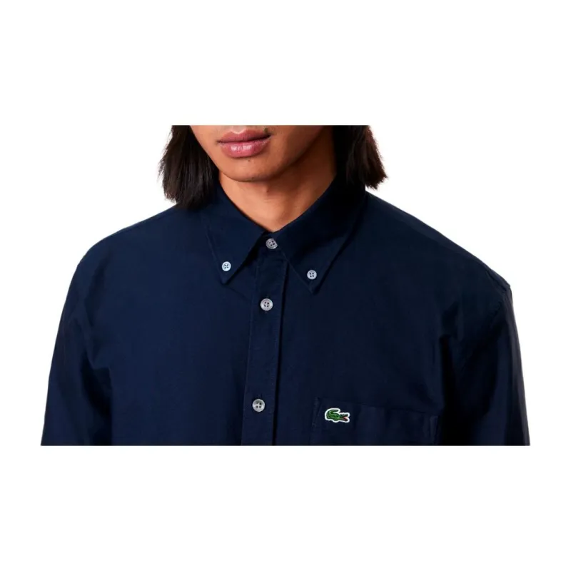 LACOSTE Shirt Men's Marine Blue-2